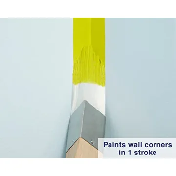 Zibra Triangle Paint Brush for Precise Corner Work