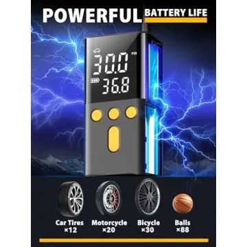 BAIPENY Portable Tire Inflator 150 PSI Fast Car Pump