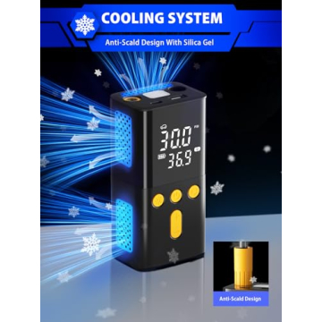 BAIPENY Portable Tire Inflator 150 PSI Fast Car Pump