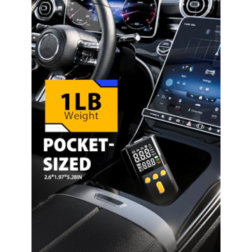 BAIPENY Portable Tire Inflator 150 PSI Fast Car Pump