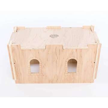 Small Pet Habitat Hideout-Tunnel, Rabbits, Guinea Pigs, Other Small Animals