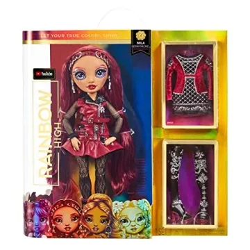 Rainbow High Mila Berrymore Doll with Outfits - Ages 6-12