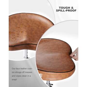 RVONE Saddle Drum Throne for Ultimate Comfort