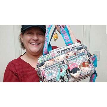 Women Large Hobo Handbags Nylon Multiple Pockets Casual Travel Tote Bag Weekender Shoulder Crossbody Nursing Mom Diaper Bag Tote