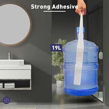 Maxwel Manufacturing Duct Tape White Heavy Duty - 1.88 in 35 Yds Waterproof No Residue Strong Adhesive Duct Tape Tearable for Indoor Outdoor Use,Multi Purpose Home Repair