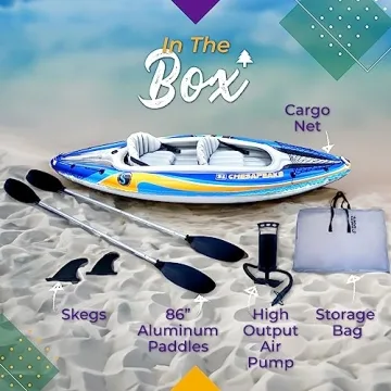 Sunlite Sports Inflatable Kayak for Outdoor Adventures