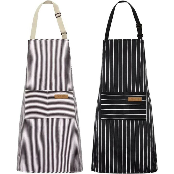 Adjustable Kitchen Cooking Aprons 2 Pack for All