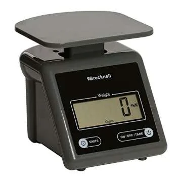 Brecknell PS7, Electronic Postal Scale, 7 lb x 0.002 lb
