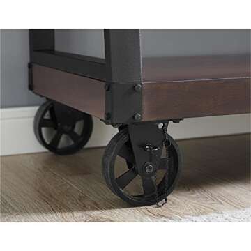 Novogratz DE92239 Southampton Wood Veneer Coffee Table, Espresso