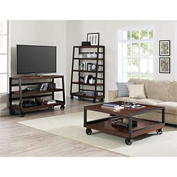 Novogratz DE92239 Southampton Wood Veneer Coffee Table, Espresso