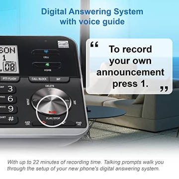 AT&T DLP73510 5-Handset Cordless Phone with Bluetooth