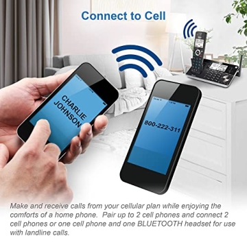 AT&T DLP73510 5-Handset Cordless Phone with Bluetooth