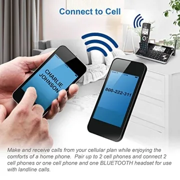 AT&T DLP73510 5-Handset Cordless Phone with Bluetooth