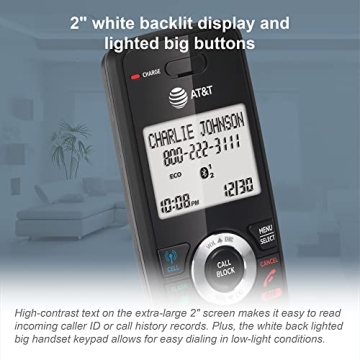 AT&T DLP73510 5-Handset Cordless Phone with Bluetooth