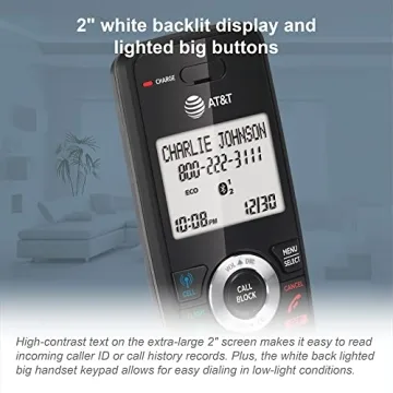 AT&T DLP73510 5-Handset Cordless Phone with Bluetooth