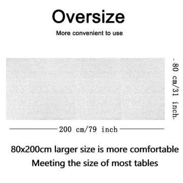 Disposable Soft Massage Table Sheets Set - 50 PCS