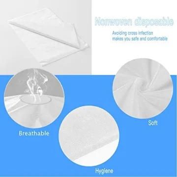 Disposable Soft Massage Table Sheets Set - 50 PCS