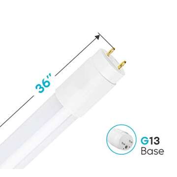 LUXRITE 3FT LED Tube Light, T8, 16W - 1600 Lumens, Energy Efficient, ETL Listed