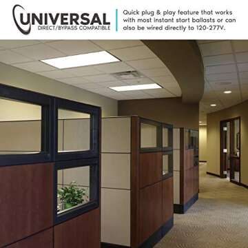 LUXRITE 3FT LED Tube Light | 1600 Lumens, Energy Efficient