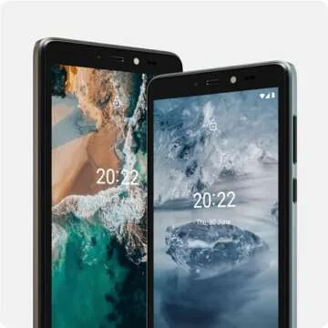 Nokia C2 2E | Android 11 (Go Edition) | Unlocked Smartphone | All Day Battery | Dual SIM | 2/32GB | 5.7-Inch Screen | International Version | Blue