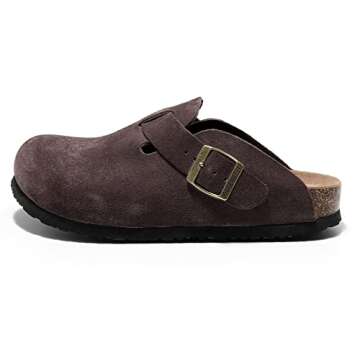 guoluofei Clogs For Women, Womens Clogs- Mules House Slipers With Arch Support And Adjustable Buckle