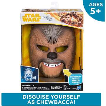 Chewbacca Sounds Mask - Star Wars Fun for Kids