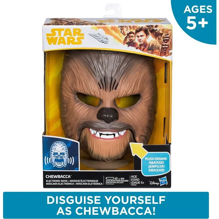 Chewbacca Sounds Mask - Star Wars Fun for Kids