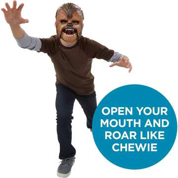 Chewbacca Sounds Mask - Star Wars Fun for Kids