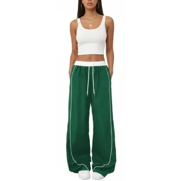 Yeokou Women's Y2k Parachute Pants