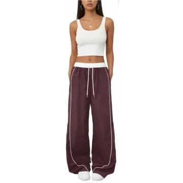 Yeokou Women's Y2k Parachute Pants
