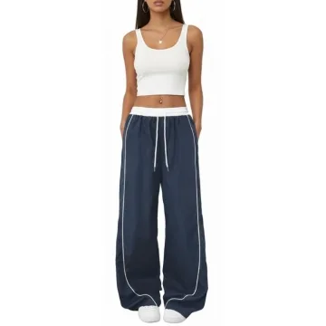 Yeokou Women's Y2k Parachute Pants