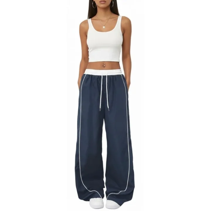Yeokou Women's Y2k Parachute Pants
