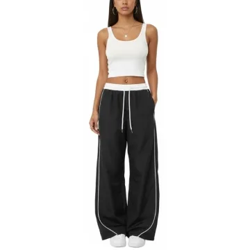 Yeokou Women's Y2k Parachute Pants