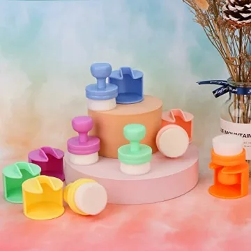 Yoseng 6 Pack Craft Ink Blending Brushes for Artists