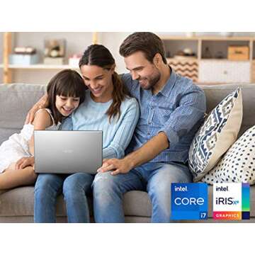 Acer Aspire 5 A517-52-75N6 Laptop | 17.3" Full HD IPS Display | 11th Gen Intel Core i7-1165G7 | Intel Iris Xe Graphics | 16GB DDR4 | 512GB SSD | WiFi 6 | Fingerprint Reader | BL Keyboard | Windows 11