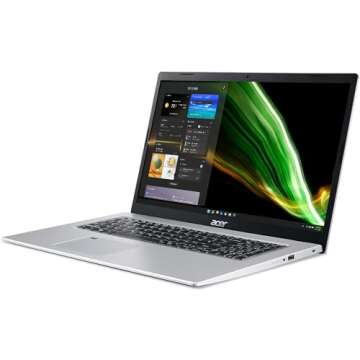 Acer Aspire 5 A517-52-75N6 Laptop | 17.3" Full HD IPS Display | 11th Gen Intel Core i7-1165G7 | Intel Iris Xe Graphics | 16GB DDR4 | 512GB SSD | WiFi 6 | Fingerprint Reader | BL Keyboard | Windows 11