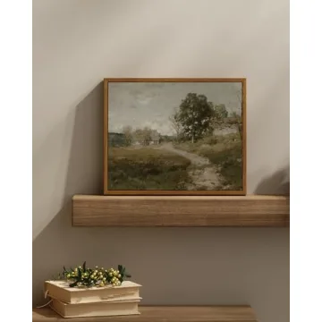 InSimSea Vintage Framed Canvas Wall Art for Home