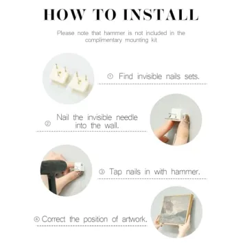 InSimSea Vintage Framed Canvas Wall Art for Home