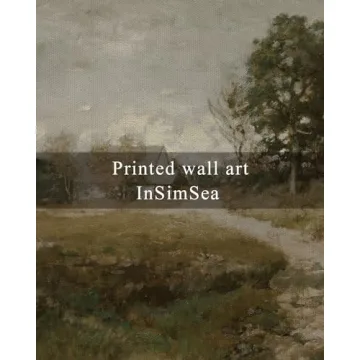 InSimSea Vintage Framed Canvas Wall Art for Home