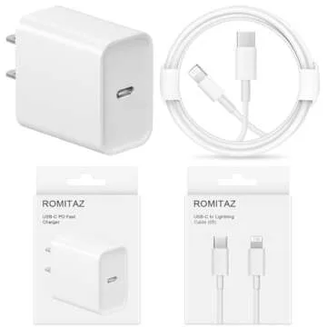 Fast Charging iPhone 14 Charger with 6FT Cable 2-Pack