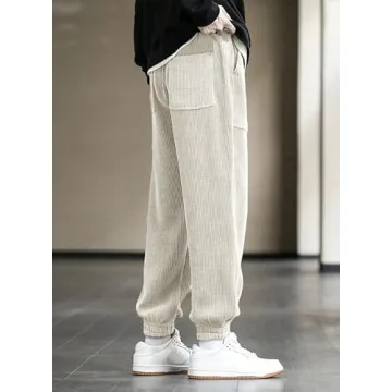 Stylish JMIERR Corduroy Joggers for Ultimate Comfort