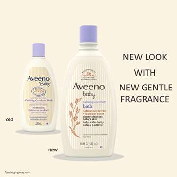 Aveeno Baby Calming Comfort Bath 8 oz for Peaceful Sleep