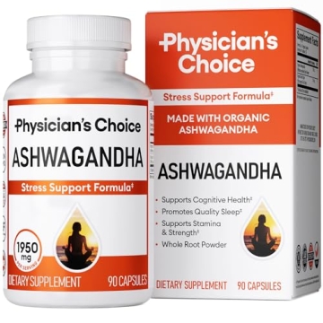 Organic Ashwagandha Supplement for Stress & Mood Support