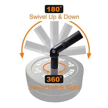 Ollieroo T-Bar Row Landmine - 360 Swivel Attachment