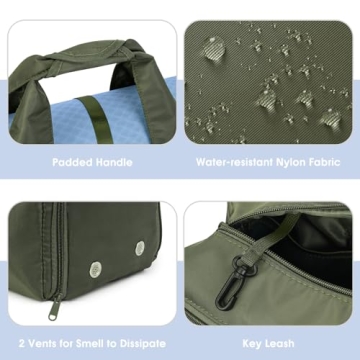 Stylish Sportsnew Yoga Gym Bag with Shoe Compartment and More