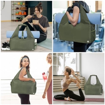 Stylish Sportsnew Yoga Gym Bag with Shoe Compartment and More