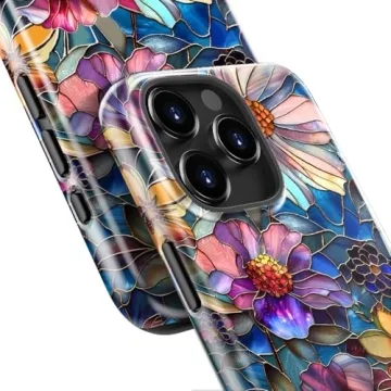 STARVIP iPhone 15 Pro Case with Cute Wildflower Design