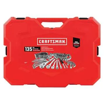 CRAFTSMAN Mechanics Tool Set, SAE/Metric, 135-Piece (CMMT12024)
