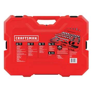 CRAFTSMAN Mechanics Tool Set, SAE/Metric, 135-Piece (CMMT12024)