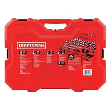 CRAFTSMAN Mechanics Tool Set, SAE/Metric, 135-Piece (CMMT12024)